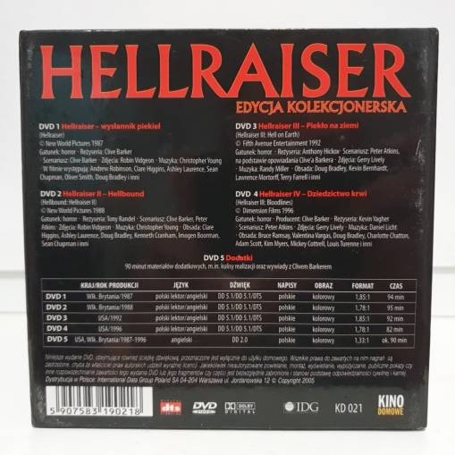 Hellraiser edycja kolekcjonerska KOSTKA LEMARCHANDA [EX]