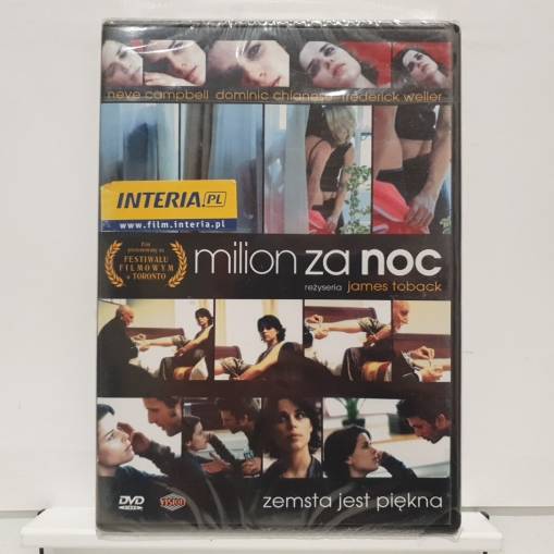 Okładka James Toback - Milion za noc