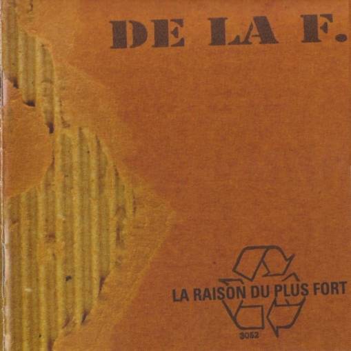 Okładka De La F. - La Raison Du Plus Fort [EX]