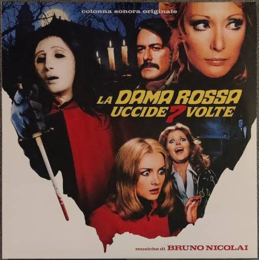 Okładka NICOLAI, BRUNO - LA DAMA ROSSA UCCIDE 7 VOLTE (RSD) (2LP)