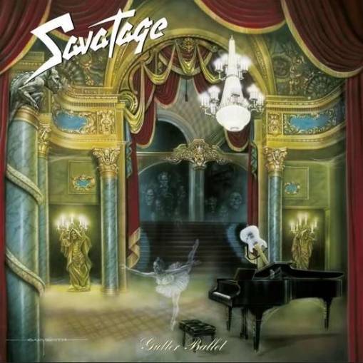 Okładka Savatage - Gutter Ballet LP SILVER