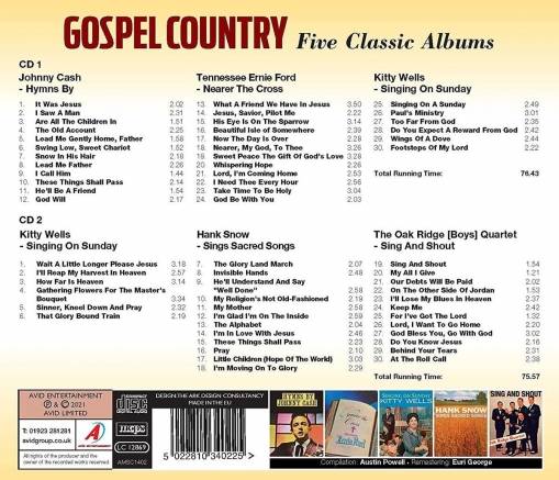 Country Gospel Five Classic Albums