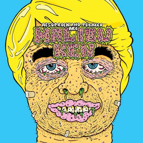 Okładka Aesop Rock And Tobacco Are Malibu Ken - Malibu Ken (LP BLUE)