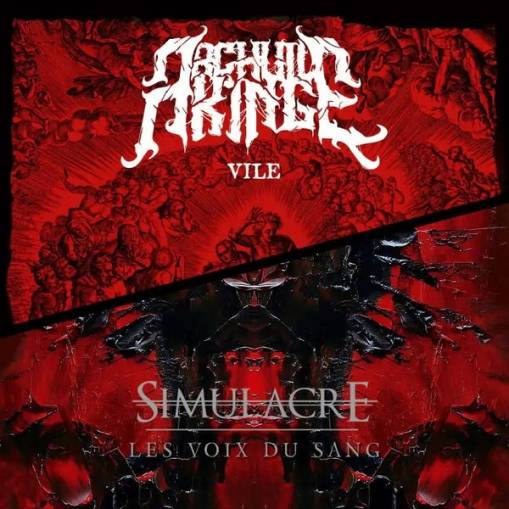 Okładka Simulacre Archvile King - Split