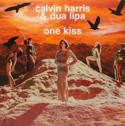 Okładka Calvin Harris, Dua Lipa - One Kiss