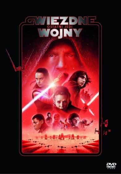 Okładka Rian Johnson - GWIEZDNE WOJNY: OSTATNI JEDI (DVD) KOLEKCJA STAR WARS