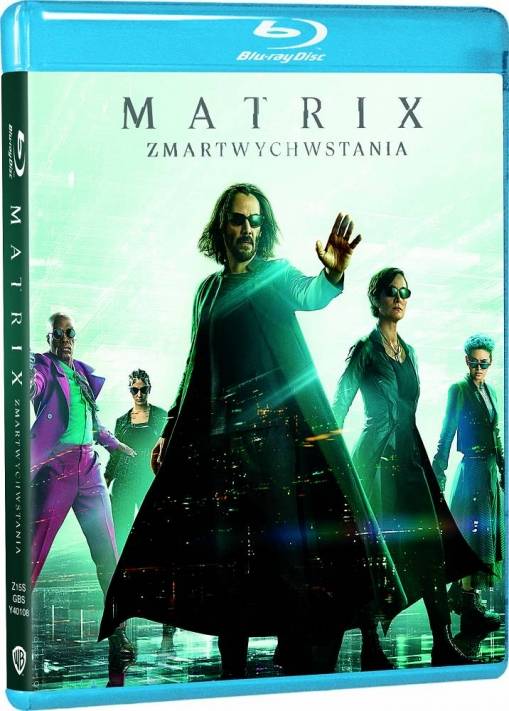 Okładka Lana Wachowski - MATRIX ZMARTWYCHWSTANIA (BD)