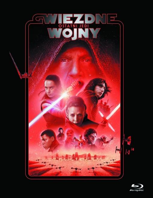 Okładka Rian Johnson - GWIEZDNE WOJNY: OSTATNI JEDI (2 BD) KOLEKCJA STAR WARS