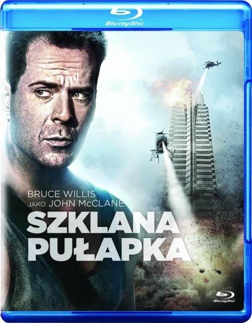 Okładka John McTiernan - SZKLANA PUŁAPKA (BD)