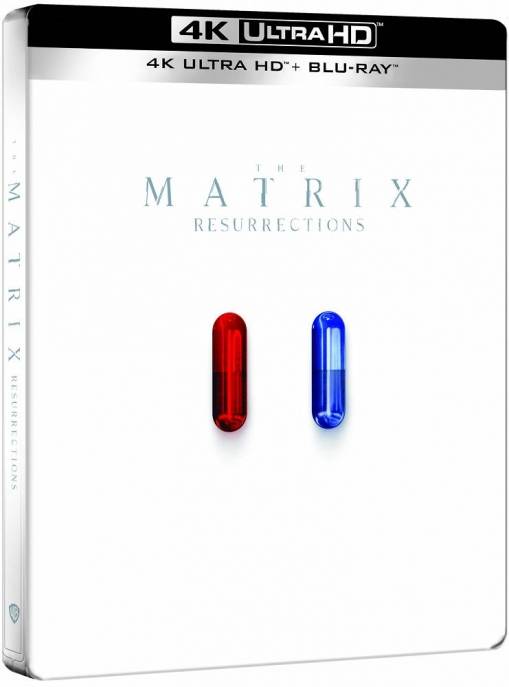 Okładka Lana Wachowski - MATRIX ZMARTWYCHWSTANIA (2BD 4K) STEELBOOK