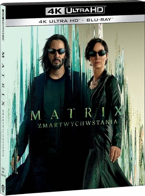 Okładka Lana Wachowski - MATRIX ZMARTWYCHWSTANIA (2BD 4K)