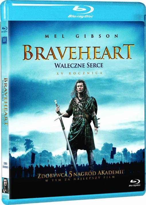 Okładka Mel Gibson - BRAVEHEART – WALECZNE SERCE (BD)