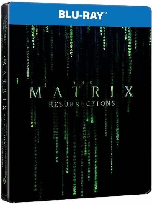 Okładka Lana Wachowski - MATRIX ZMARTWYCHWSTANIA (BD) STEELBOOK