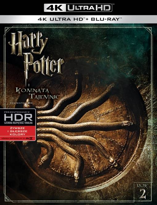 Okładka Chris Columbus - HARRY POTTER I KOMNATA TAJEMNIC (2BD 4K)