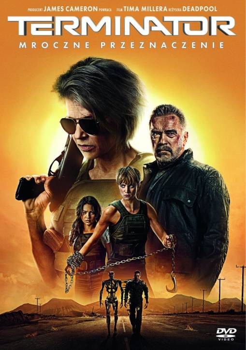 Okładka Tim Miller - TERMINATOR: MROCZNE PRZEZNACZENIE (DVD)