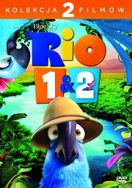 Okładka Carlos Saldanha - RIO 1-2 PAKIET (2DVD)