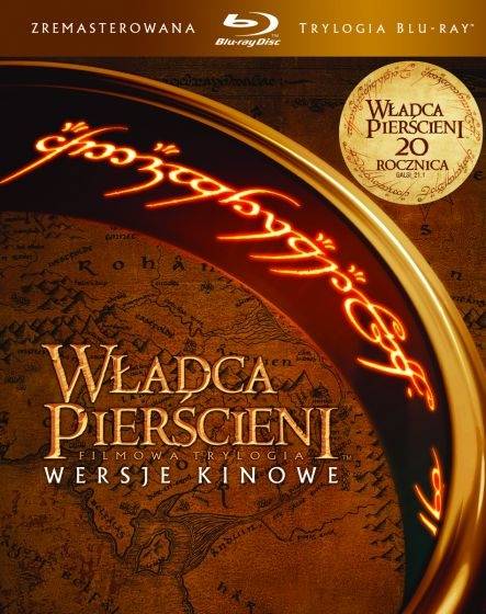 Okładka Peter Jackson - WŁADCA PIERŚCIENI: ZREMASTEROWANA TRYLOGIA WERSJA KINOWA (3BD)