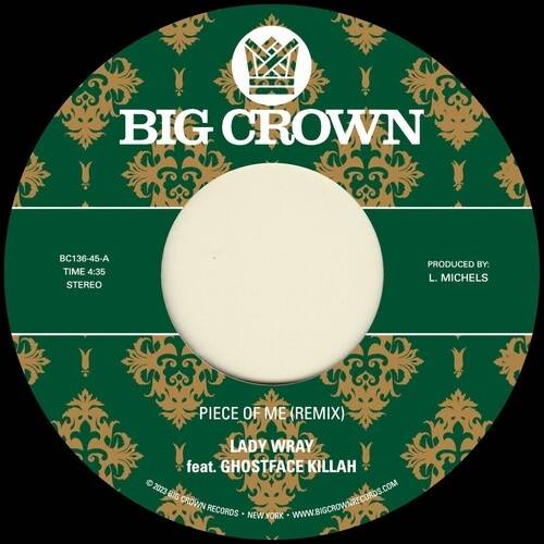 Okładka Lady Wray / Pete Rock - Piece Of Me Remix Feat. Ghostface Killah (VINYL 7" SINGLE)
