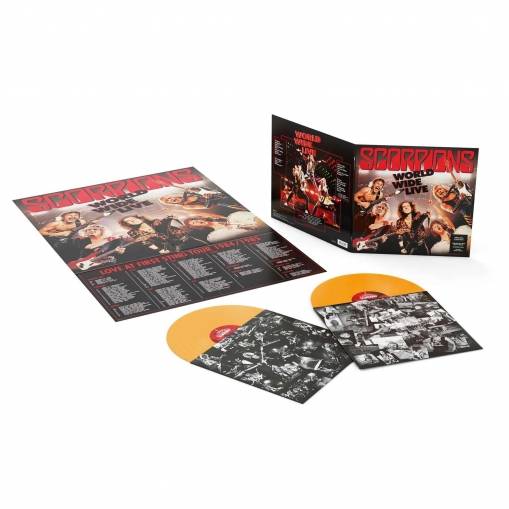 WORLD WIDE LIVE (TRANSPARENT ORANGE COLOUR VINYL)