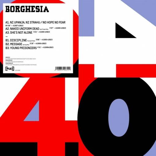 Okładka Borghesia - Pias 40 LP