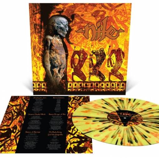 Okładka Nile - Amongst The Catacombs Of Nephren-Ka LP SPLATTER