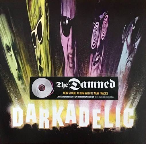 Okładka Damned, The - Darkadelic LP TRANSPARENT