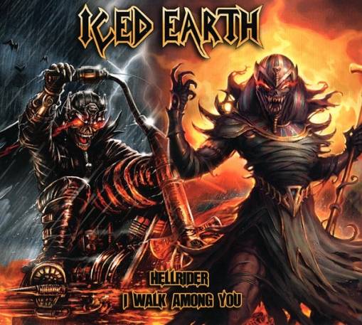 Okładka Iced Earth - Hellrider I Walk Among You