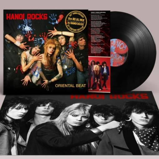 Okładka Hanoi Rocks - Oriental Beat – 40th Anniversary Real Mix LP BLACK