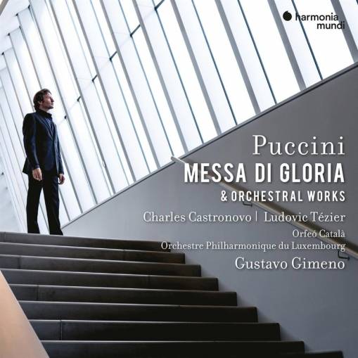 Okładka Puccini - Messa Di Gloria & Orchestral Works Orchestre Philharmonique Du Luxembourg Gimeno Castronovo Tezier