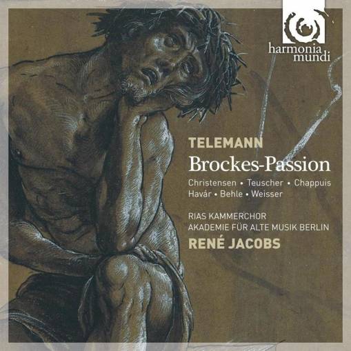 Okładka Telemann - Brockes-Passion Akademie Fur Alte Musik Berlin Jacobs RIAS Kammerchoir Christensen