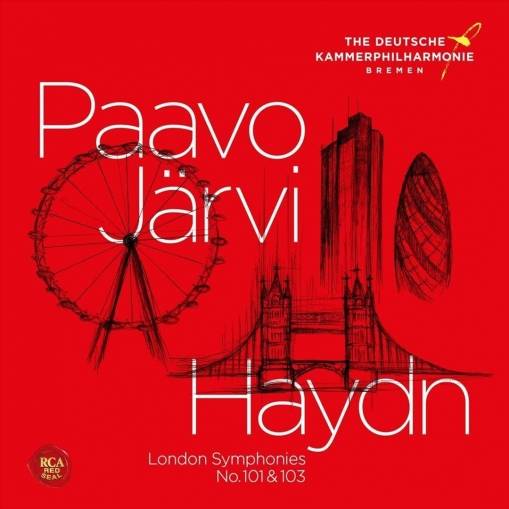 Okładka Paavo Jarvi & Deutsche Kammerphilharmonie Bremen - Haydn: London Symphonies Vol.1 Symphonies No. 101 "The Clock" & No. 103 "Drum Roll"