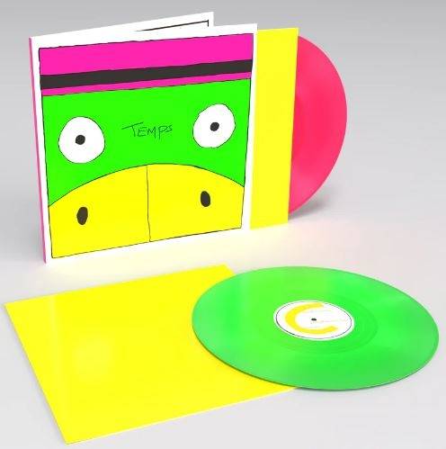 Okładka Temps - Party Gator Purgatory LP PINK GREEN