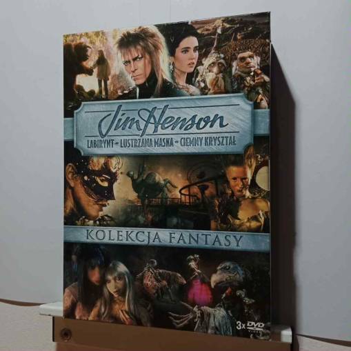 Okładka Various - Jim Henson Kolekcja Fantasy: Labirynt, Lustrzana Maska, Ciemny Kryształ (3DVD) [NM]