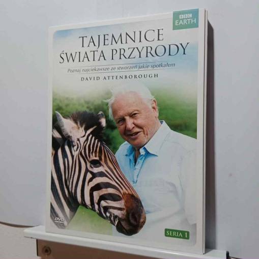 Okładka David Attenborough - Tajemnice Świata Przyrody (Seria 1) (2DVD) [EX]