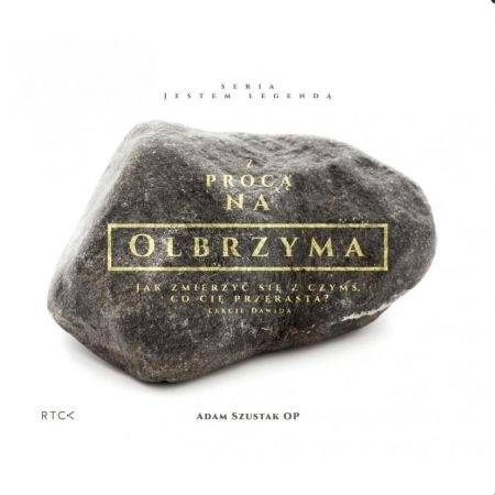 Okładka Adam Szustak OP - Z Procą Na Olbrzyma - Jak Zmierzyć Się z Czymś Co Cię Przerasta? (3CD) [EX]