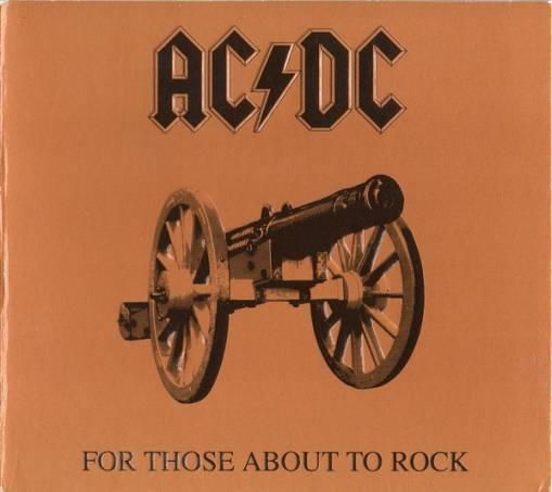 Okładka AC/DC - For Those About To Rock (We Salute You)