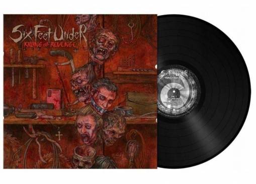 Okładka Six Feet Under - Killing For Revenge LP BLACK