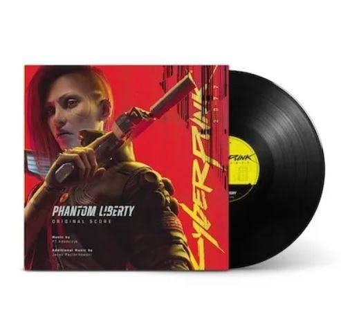 Okładka P.T. Adamczyk & Jacek Paciorkowski - Cyberpunk 2077: Phantom Liberty (Original Score) (Black LP)