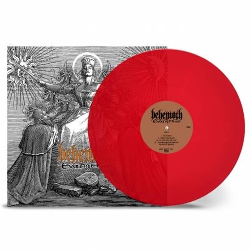 Okładka Behemoth - Evangelion LP RED