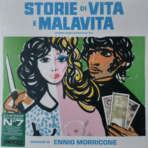 Okładka MORRICONE, ENNIO - OST: STORIE DI VITA E MALAVITA (LP GREEN) RSD