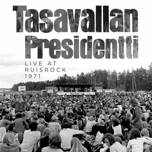 Okładka Tasavallan Presidentti - Live At Ruisrock 1971 LP BLACK