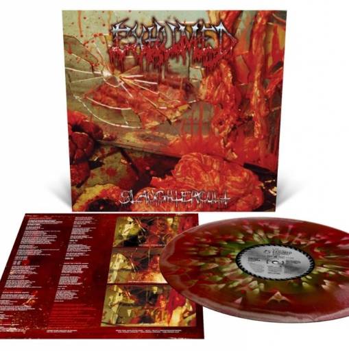 Okładka Exhumed - Slaughtercult LP SPLATTER