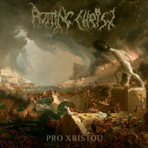 Okładka Rotting Christ - Pro Xristou LP TURQUOISE