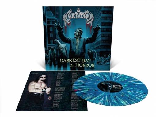 Okładka Mortician - Darkest Day of Horror LP SPLATTER