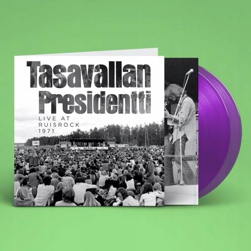 Okładka Tasavallan Presidentti - Live At Ruisrock 1971 LP PURPLE