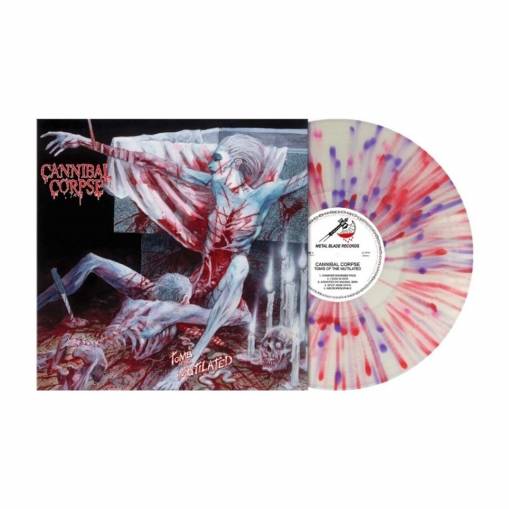 Okładka Cannibal Corpse - Tomb Of The Mutilated LP SPLATTER