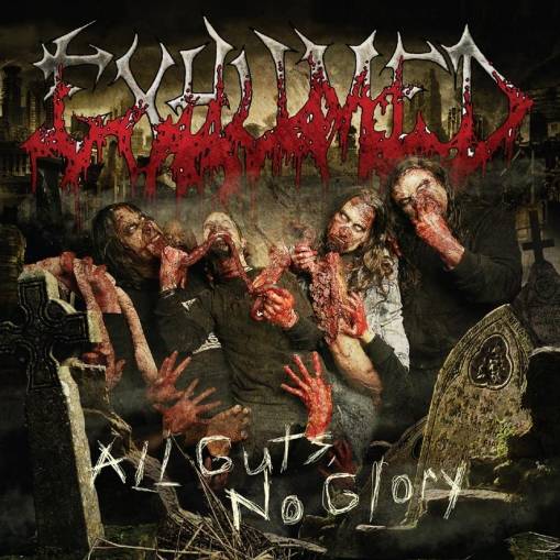 Okładka Exhumed - All Guts No Glory LP SPLATTER