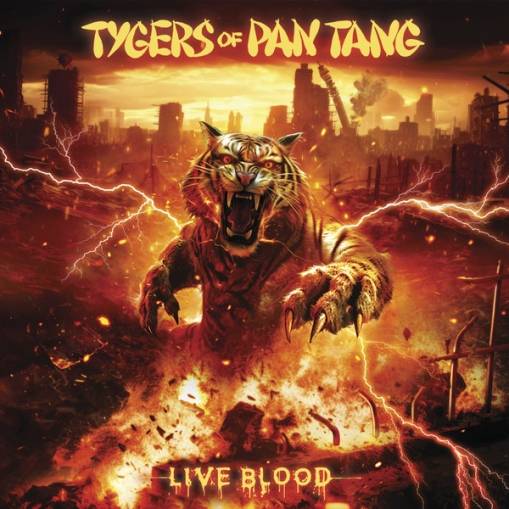 Okładka Tygers Of Pan Tang - Live Blood