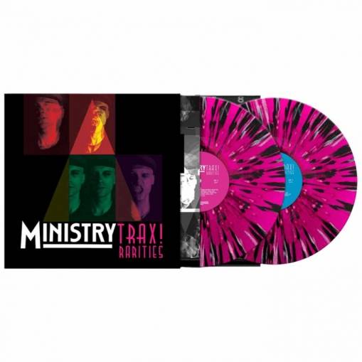 Okładka Ministry - Trax Rarities LP SPLATTER
