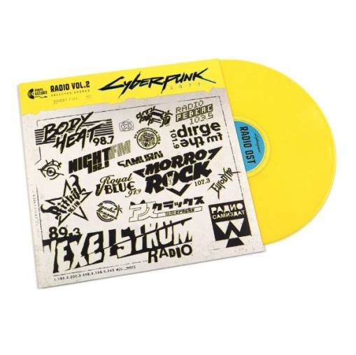 Okładka V/A - Cyberpunk 2077 Radio Vol 2 LP YELLOW